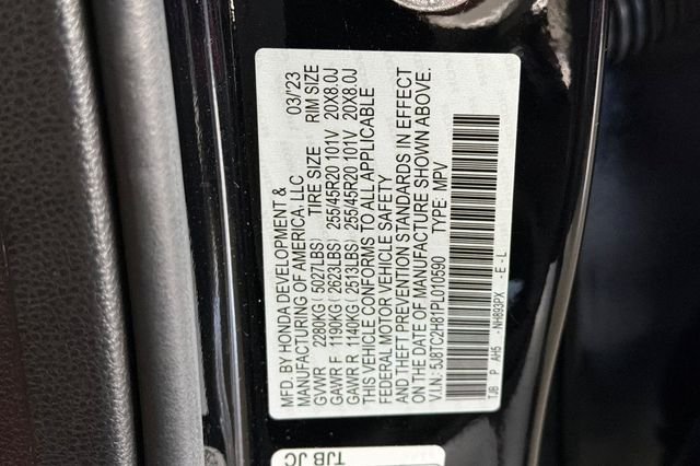 Certified Used 2023 Majestic Black Pearl Acura A-Spec Advance Package image 39