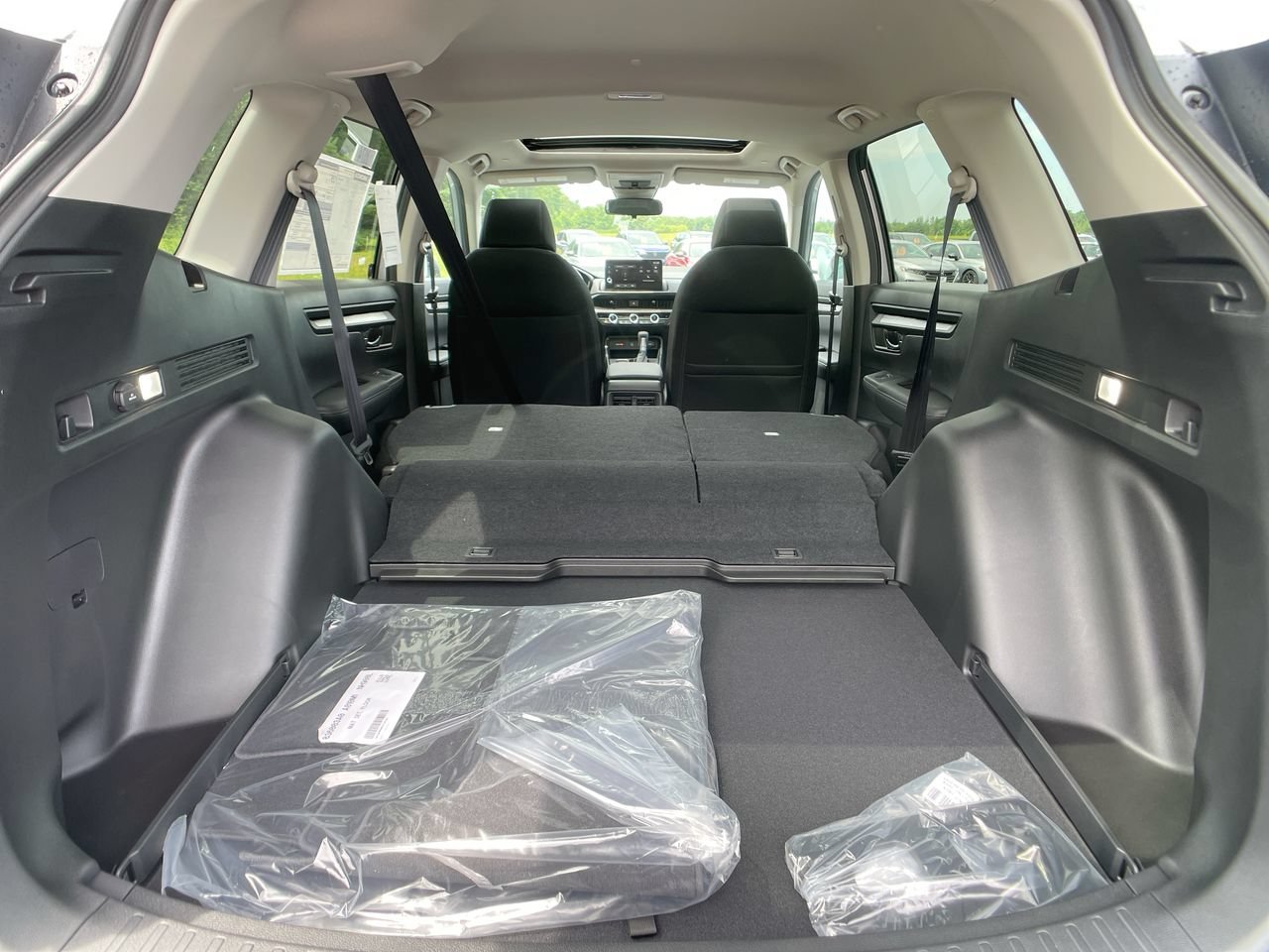 New 2026 Solar Silver Metallic Honda AWD EX image 27