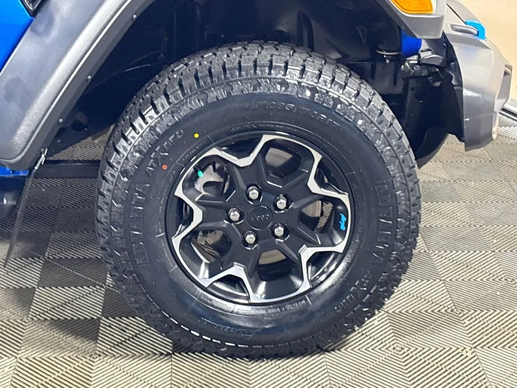 Used 2022 Blue Jeep Unlimited Rubicon 4xe image 23