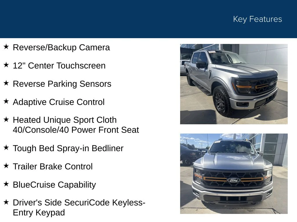 Used 2026 Iconic Silver Metallic Ford Tremor image 37