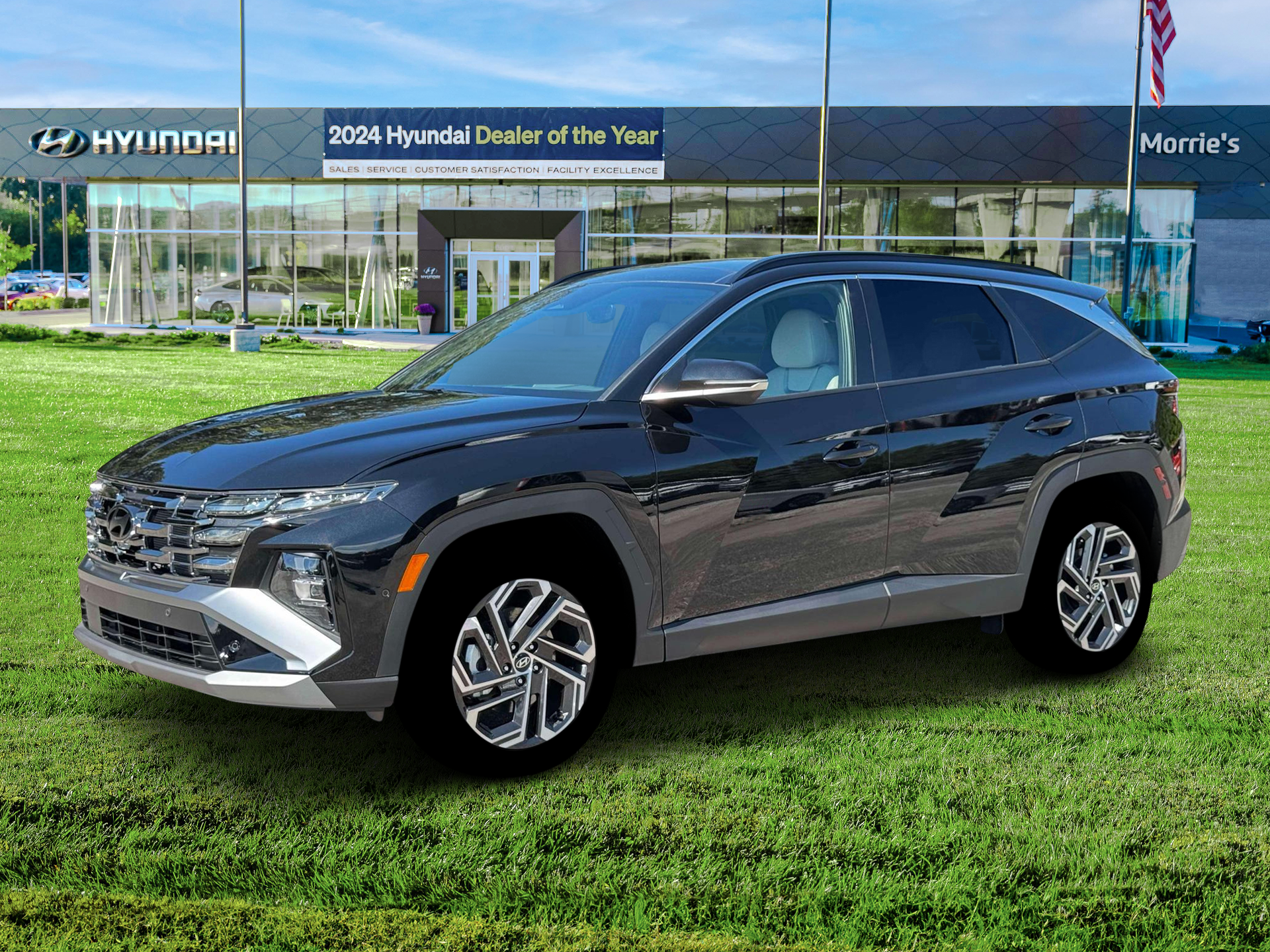 New 2026 Phantom Black Hyundai Limited AWD image 2