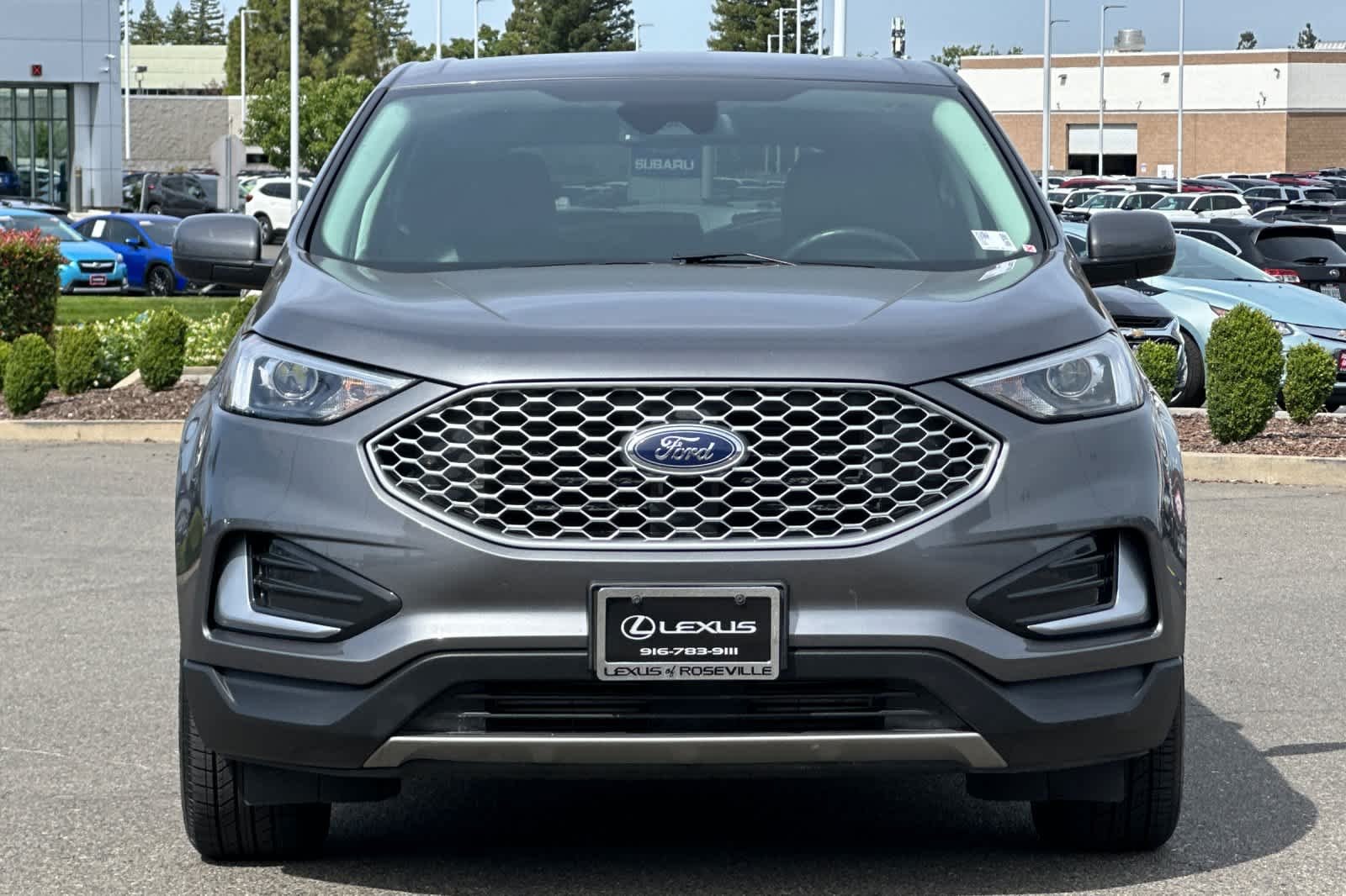 Used 2024 Carbonized Gray Metallic Ford SEL image 10