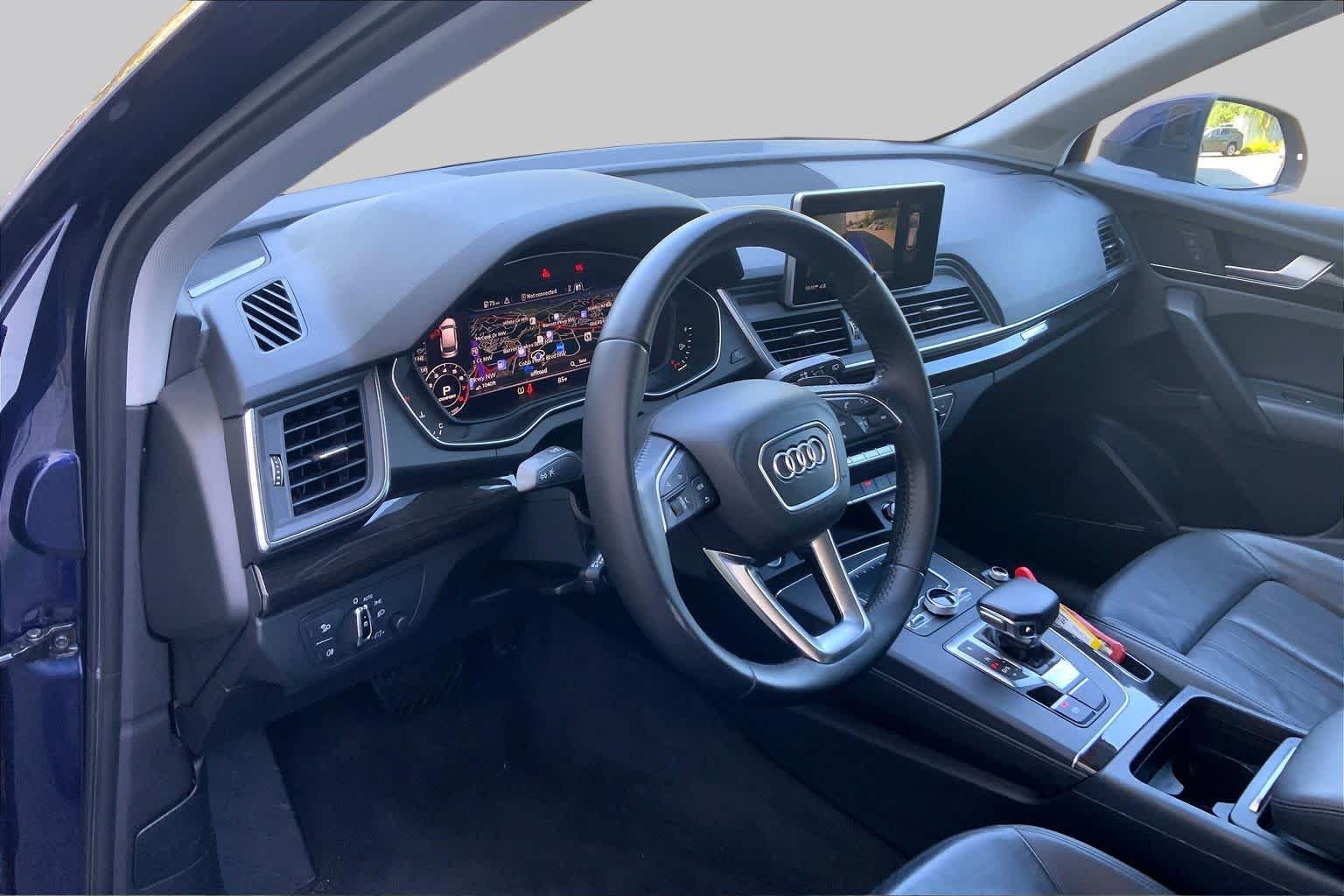 Used 2018 Moonlight Blue Metallic Audi Premium Plus image 18