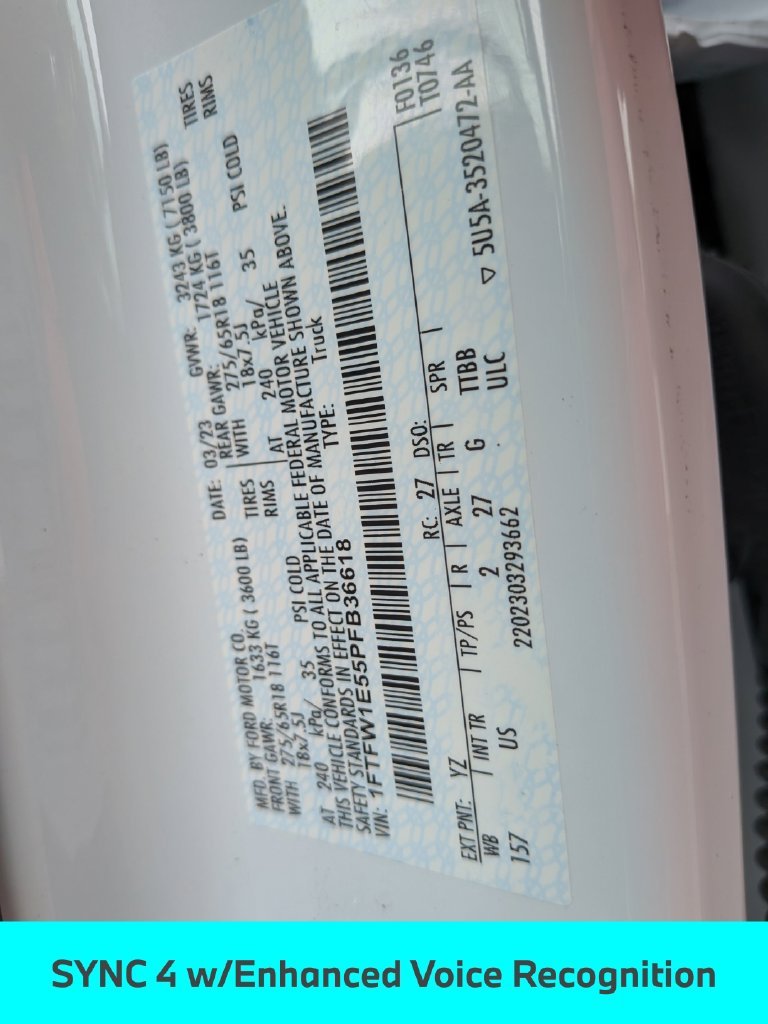Used 2023 White Ford XLT image 33