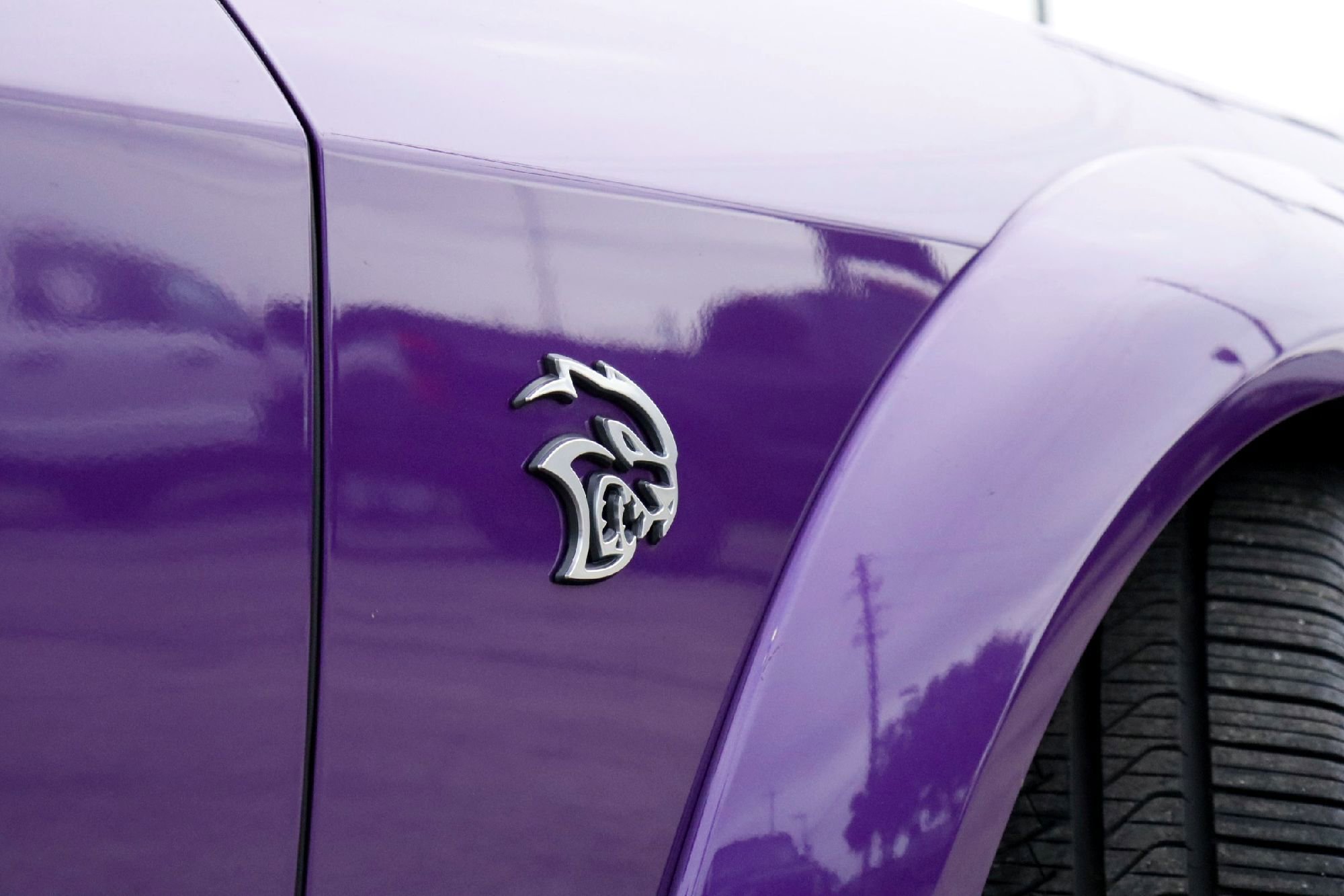 Used 2023 Plum Crazy Pearlcoat Dodge SRT Hellcat Widebody Jailbreak image 5