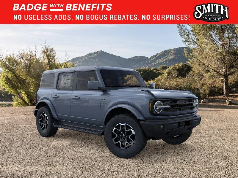 New 2025 Azure Gray Metallic Tri-Coat Ford Outer Banks® image 8