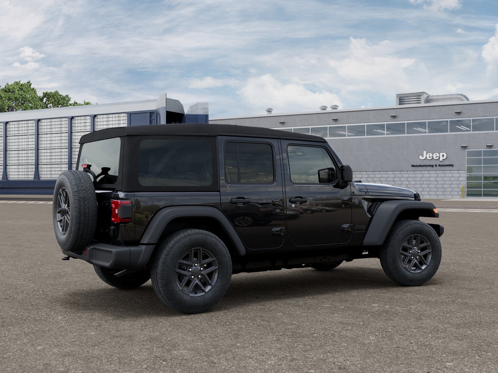 New 2027 Black Clearcoat Jeep Sport S image 2