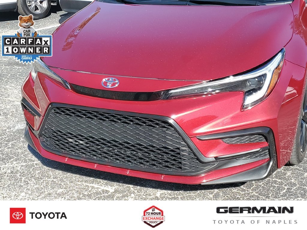 Certified Used 2024 Red Toyota SE image 14