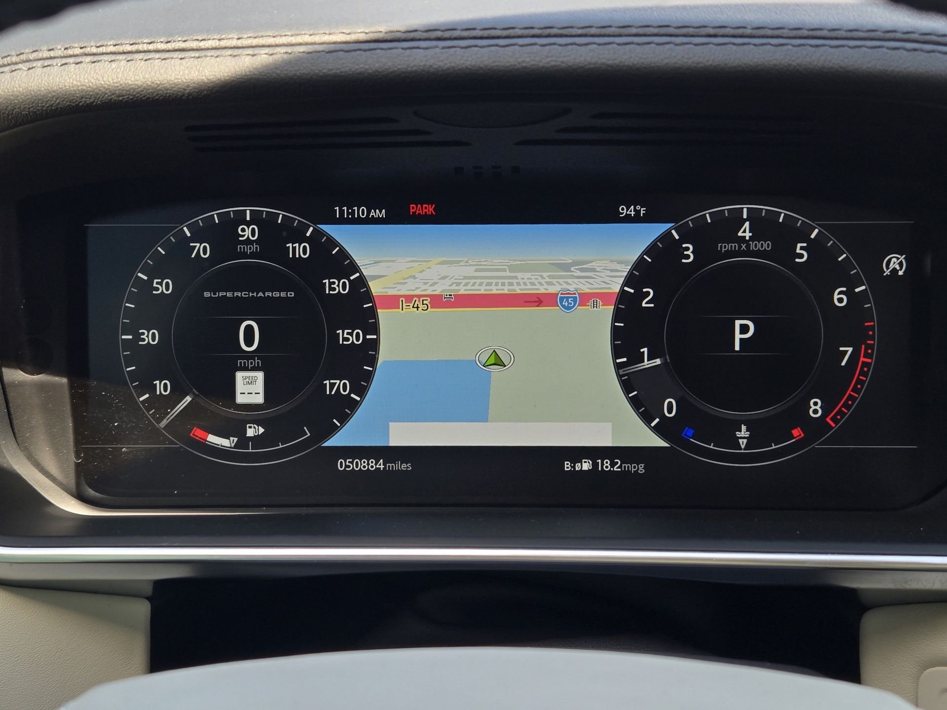 Used 2018 Fuji White Land Rover 5.0L V8 Supercharged image 15