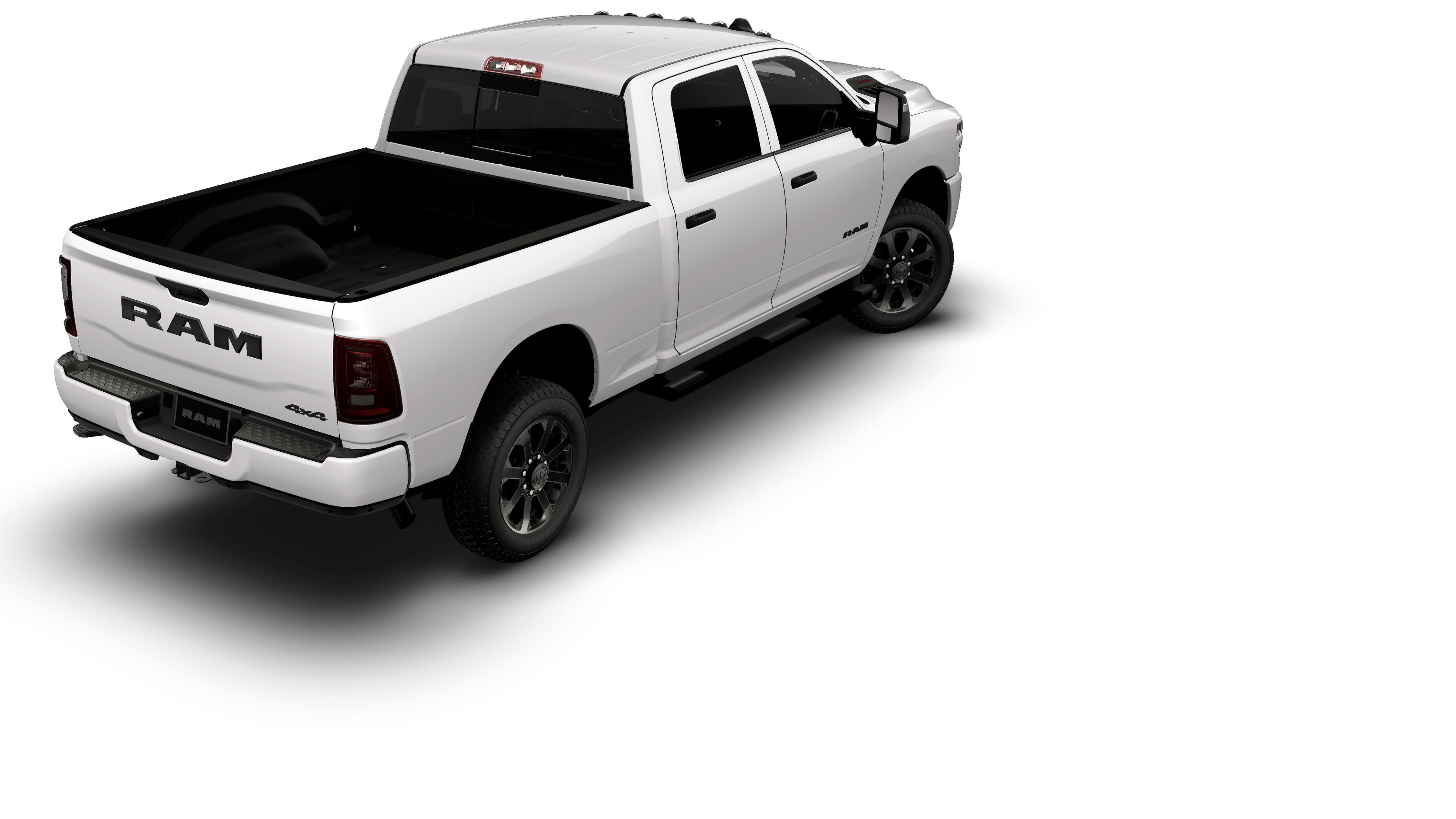 New 2026 Bright White Clear-Coat Exterior Paint RAM Black Express image 14