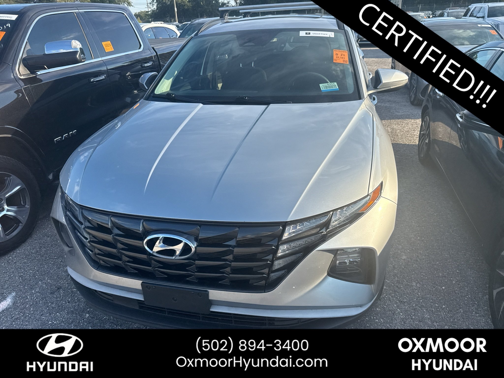 Used 2022 Shimmering Silver Hyundai SEL image 1