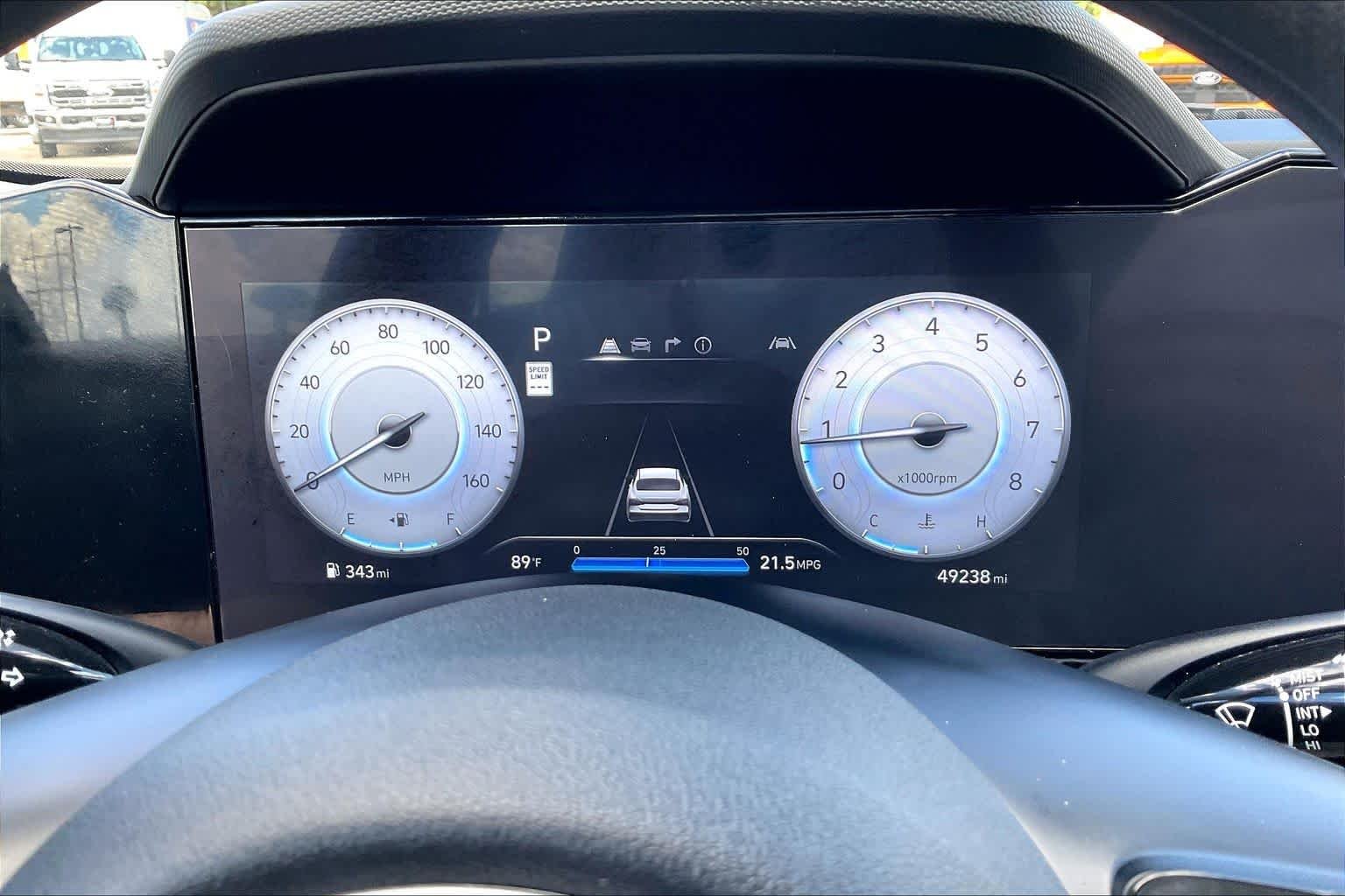 Used 2024 Intense Blue Hyundai SEL image 24