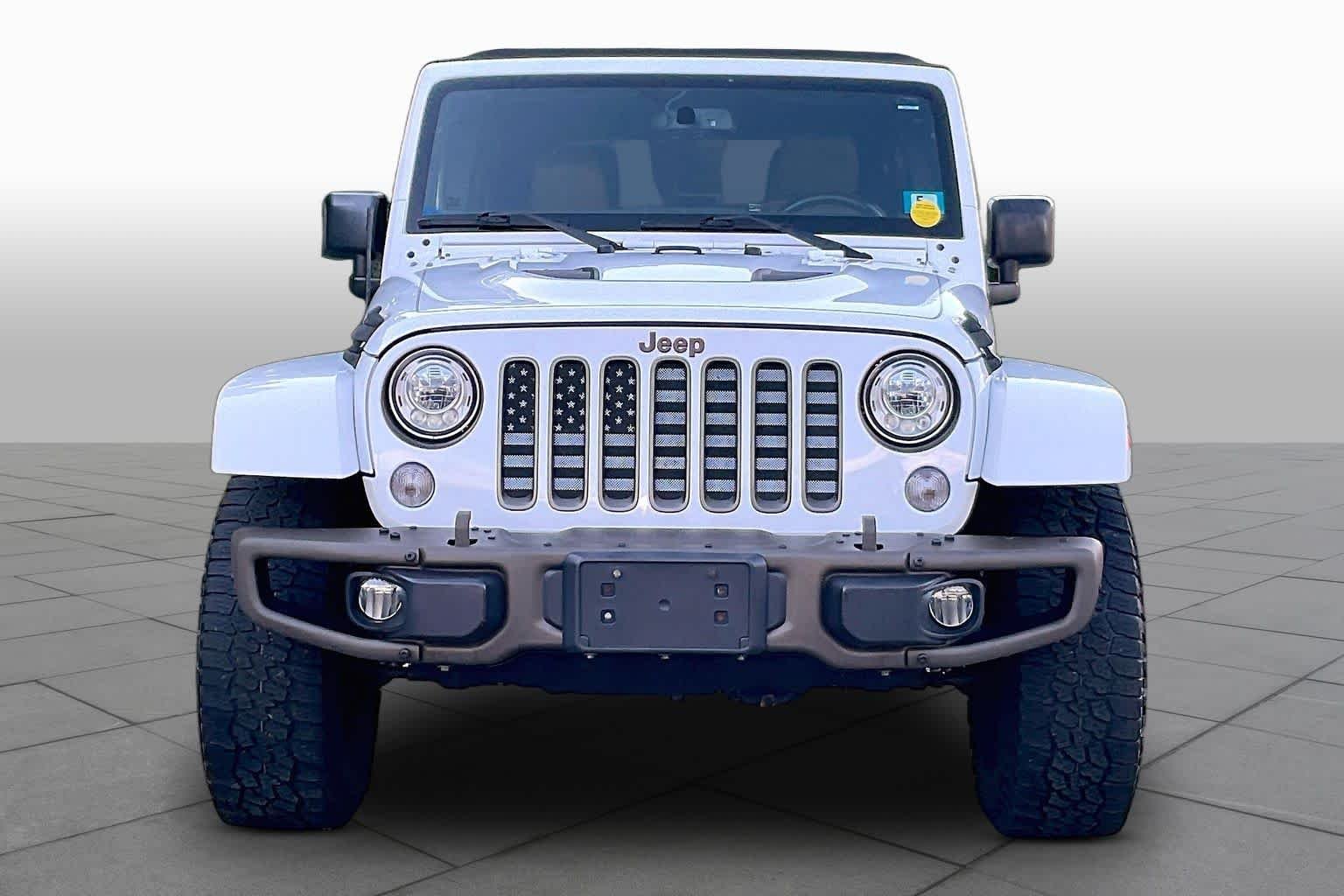 Used 2017 Bright White Clearcoat Jeep 75th Anniversary image 3
