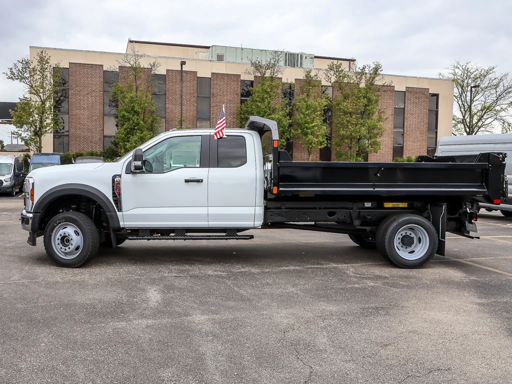 New 2026 Oxford White Ford 11' Dump Body image 5