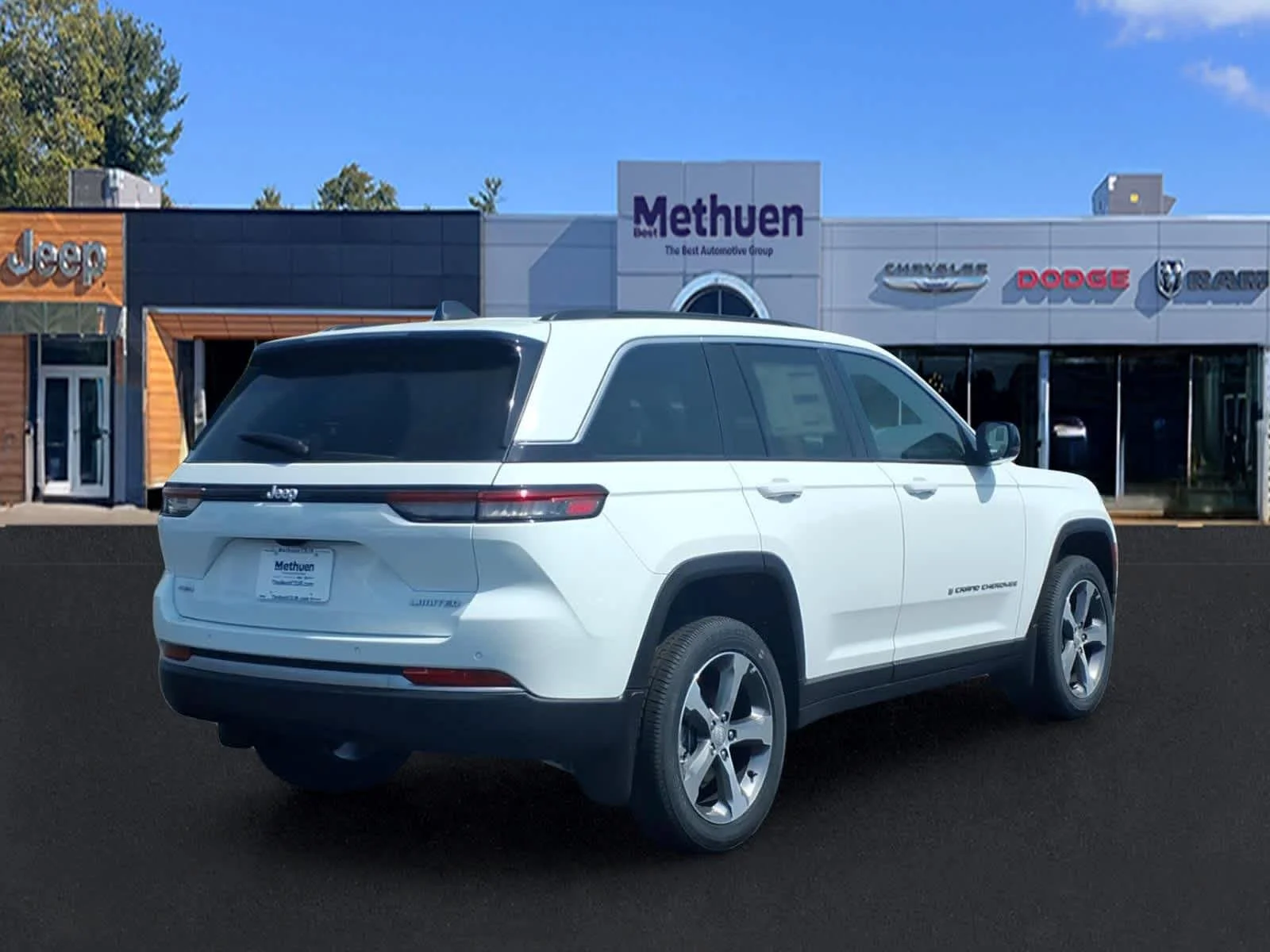 New 2026 Bright White Clearcoat Jeep Limited image 7