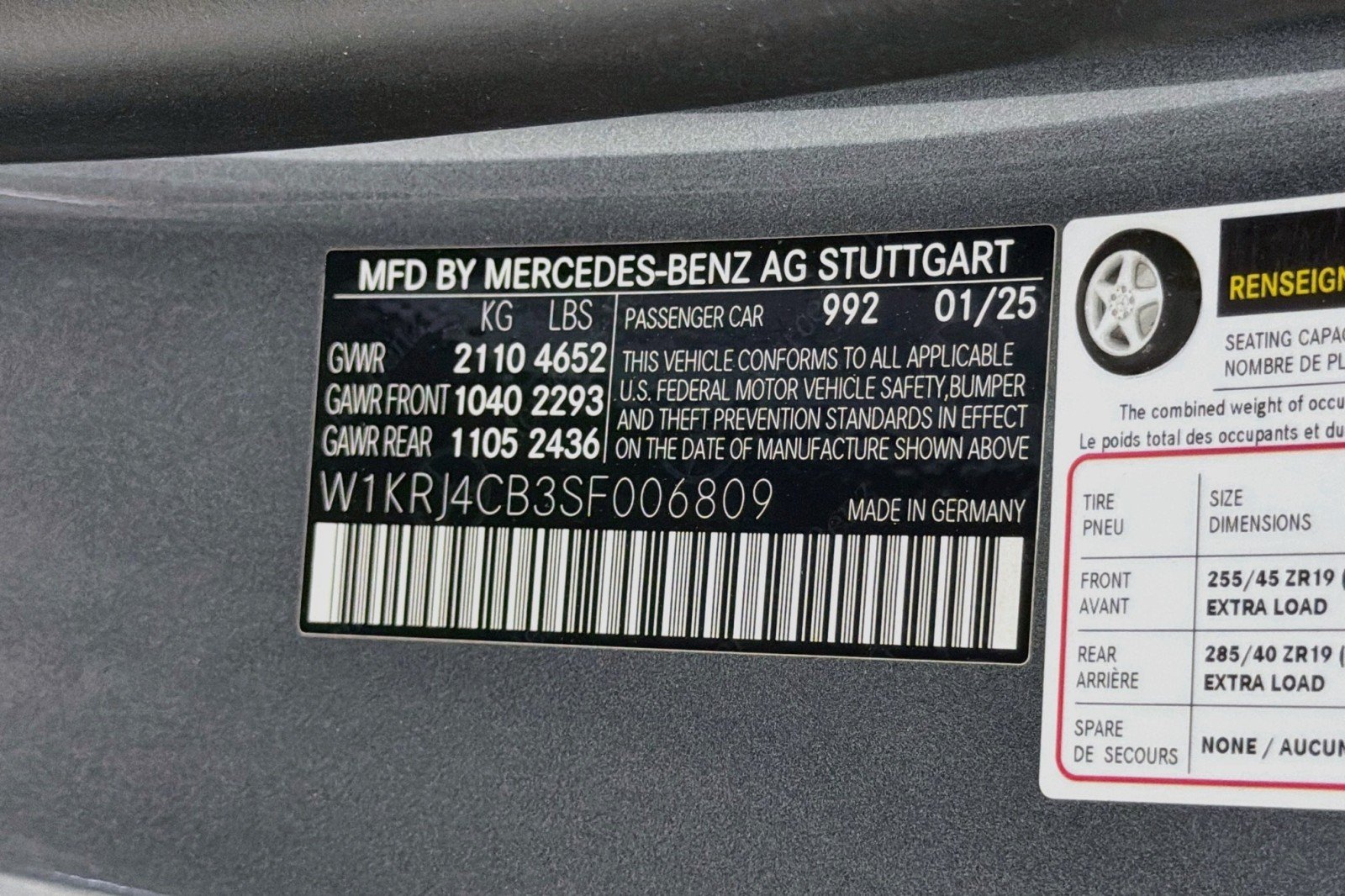 Certified Used 2025 Selenite Grey Metallic Mercedes-Benz GT 43 image 25
