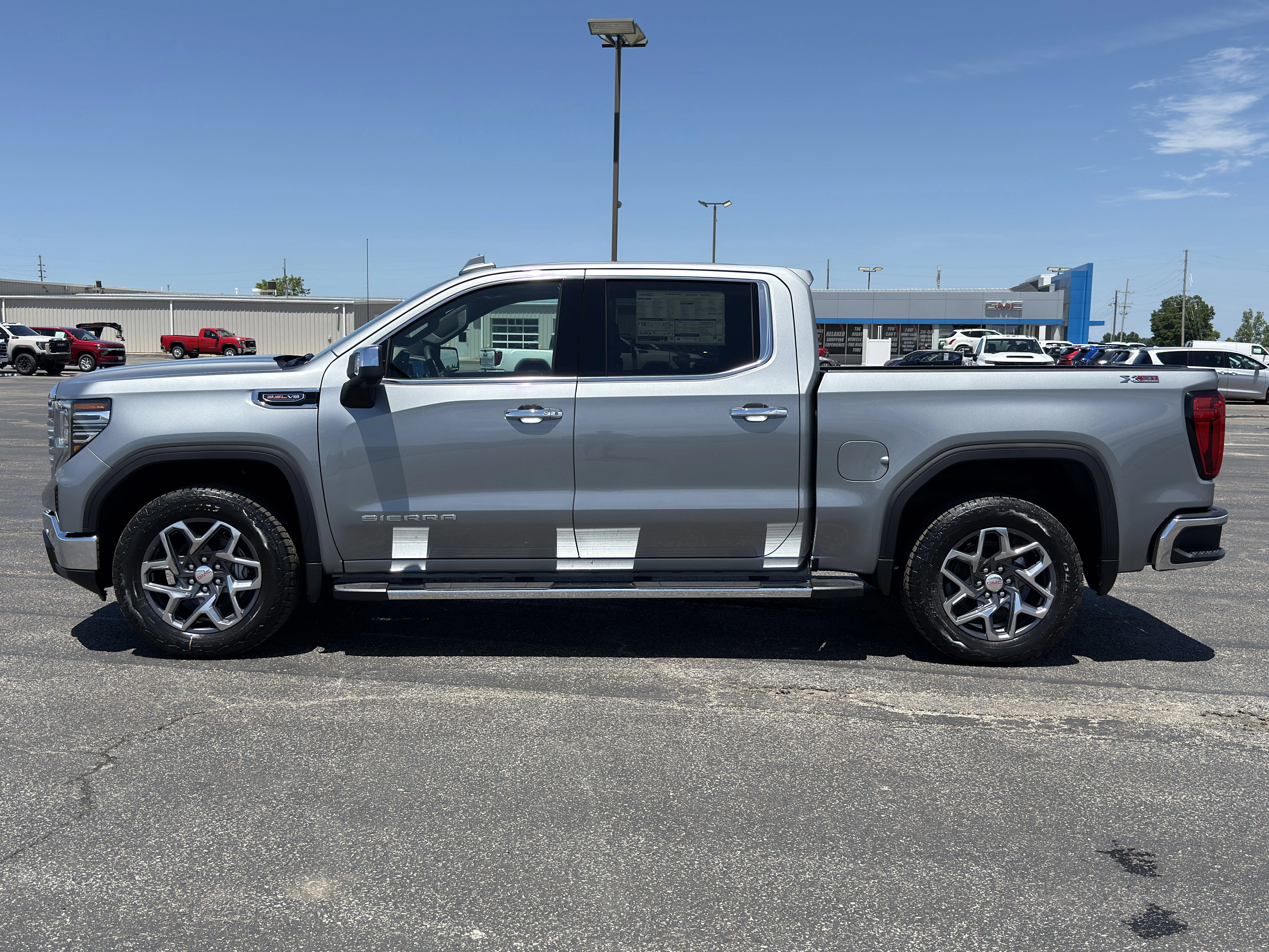 New 2026 Sterling Metallic GMC SLT image 8