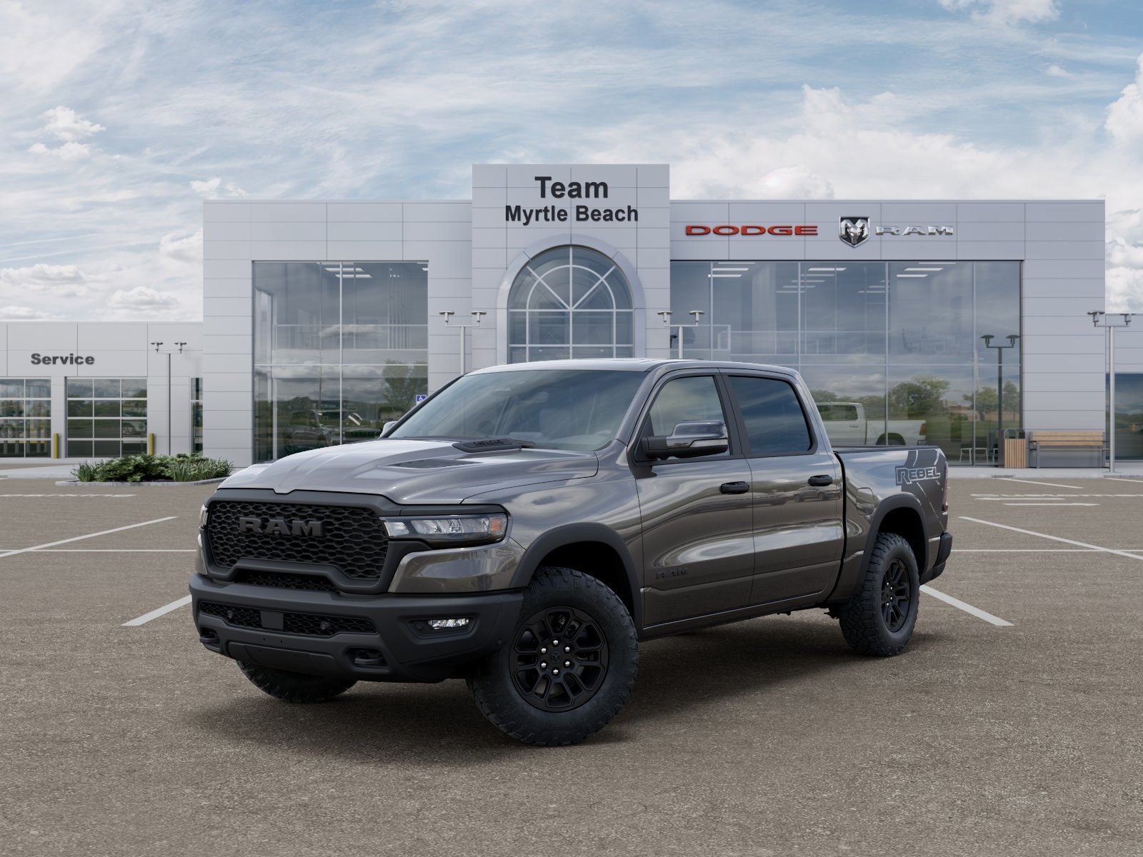 New 2026 Granite Crystal Metallic Clear-Coat Exterior Paint RAM Rebel image 37