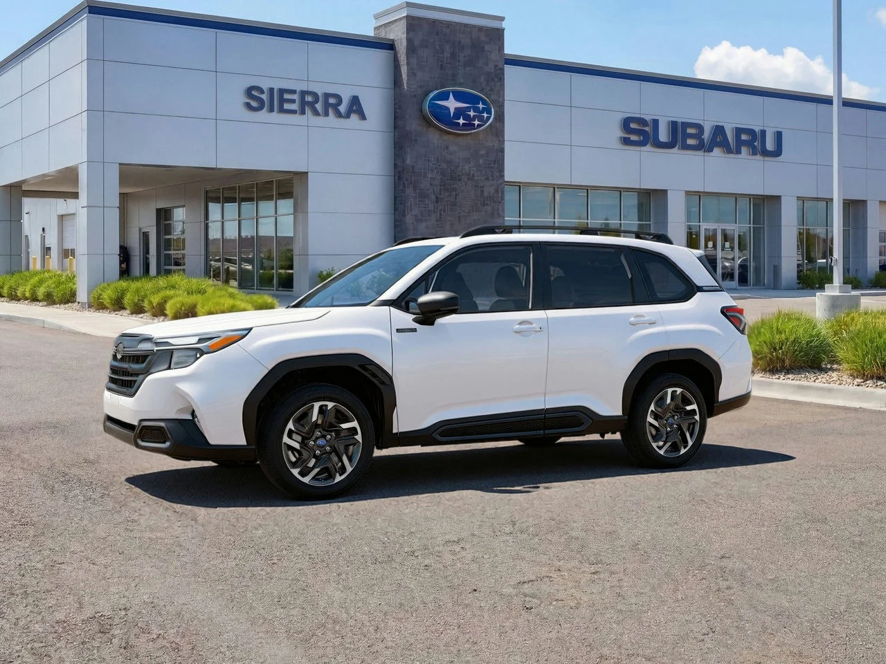 New 2026 CRYSTAL WHITE PEARL Subaru Limited Hybrid image 2