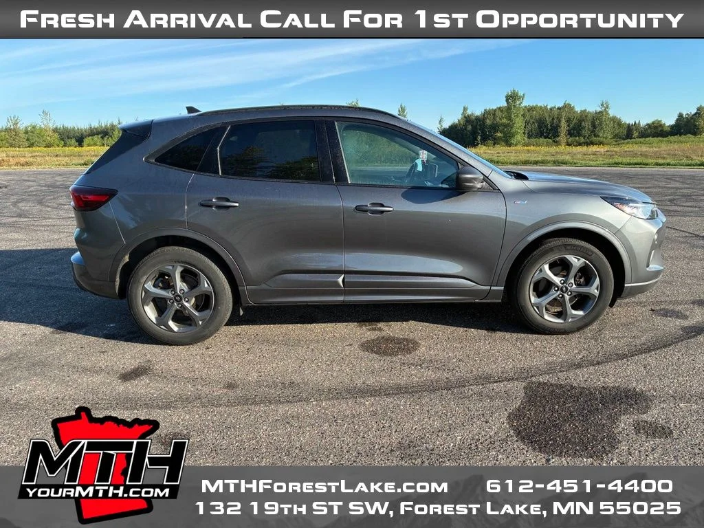 Certified Used 2024 Gray Ford ST-Line image 1