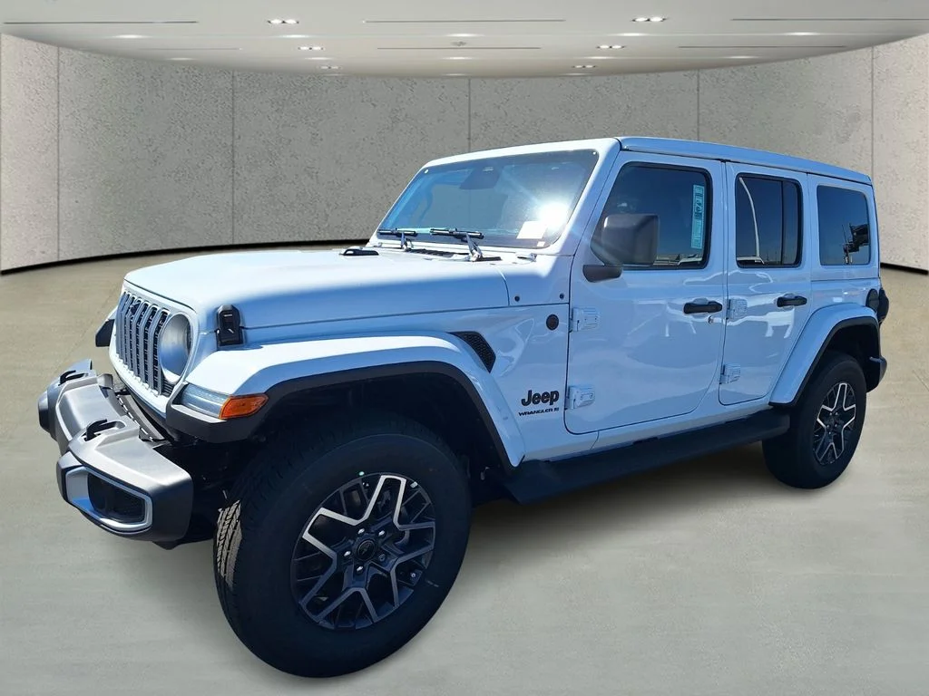 New 2026 White Jeep Sahara image 1