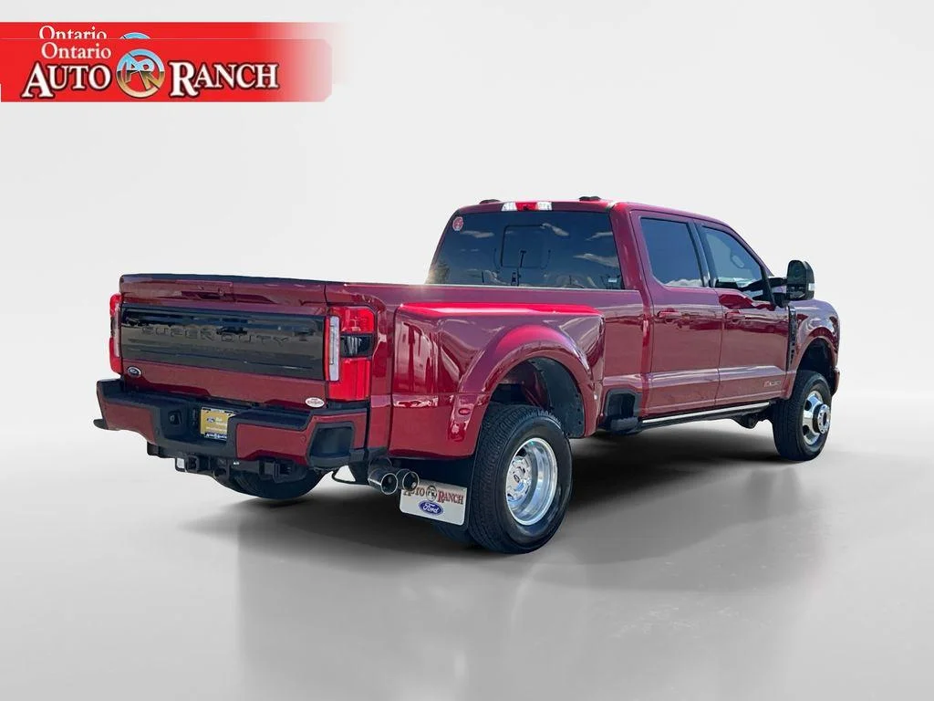 Used 2025 Ruby Red Metallic Tinted Clearcoat Ford Platinum image 5