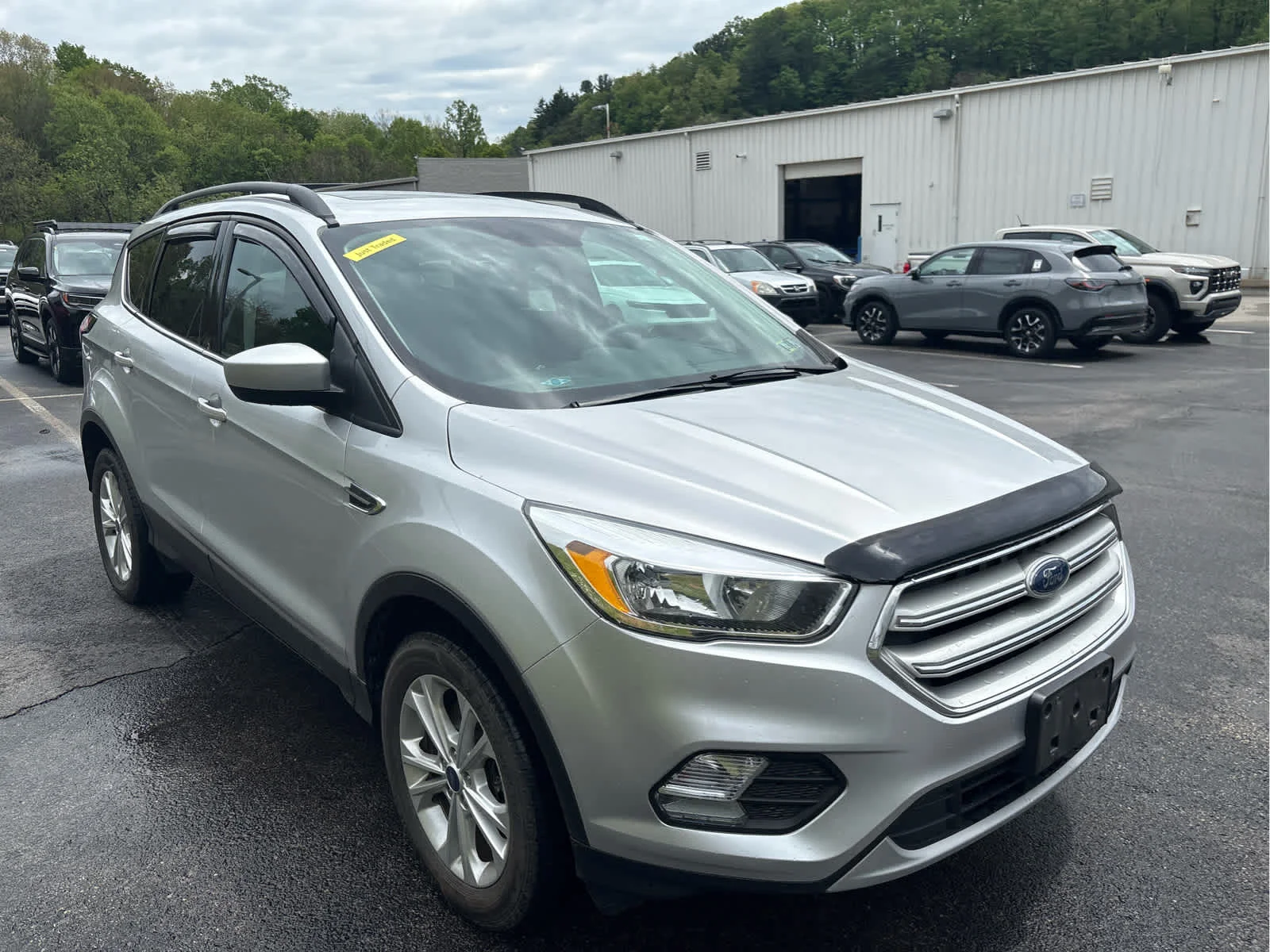 Used 2018 Ford Escape SE with VIN 1FMCU9GD5JUA65902 for sale in Greensburg, PA