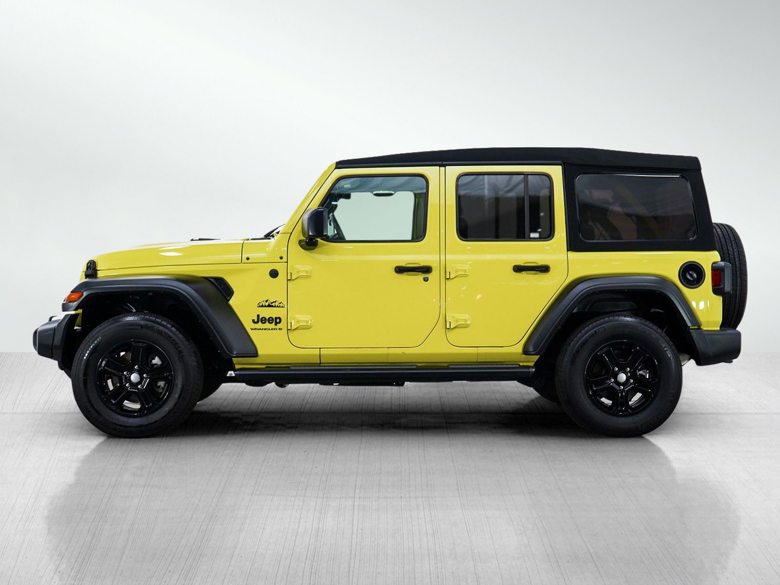 Used 2023 Jeep Wrangler 4-Door Sport S with VIN 1C4HJXDG3PW504601 for sale in Hopkins, Minnesota