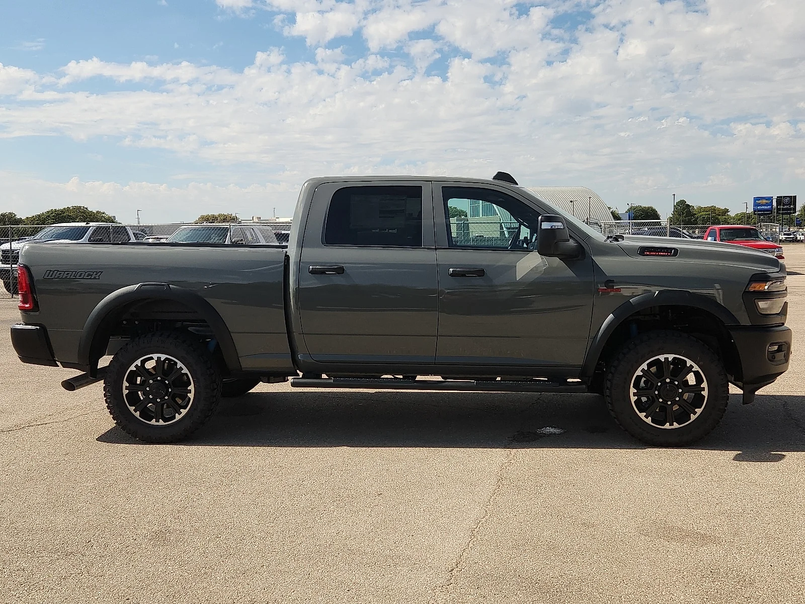 New 2027 Ceramic Gray Clear-Coat Paint Ram WARLOCK CREW CAB 4X4 6