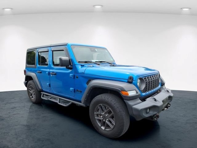 Used 2024 Blue Jeep Sport S image 8