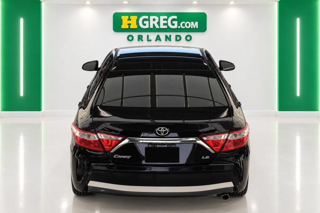 Used 2016 Midnight Black Metallic Toyota LE image 6
