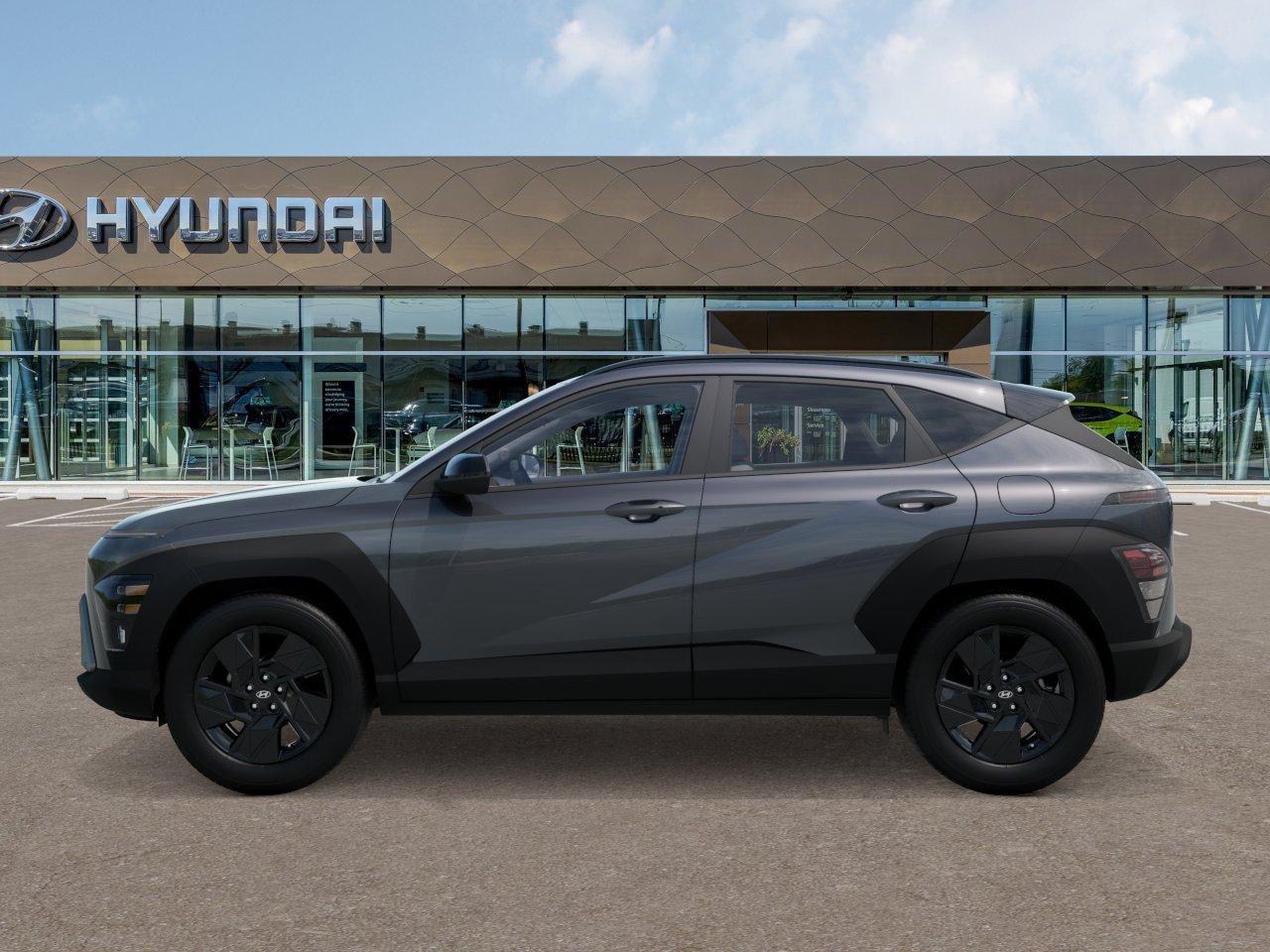 New 2027 Ecotronic Gray Pearl Hyundai SEL Sport FWD image 3