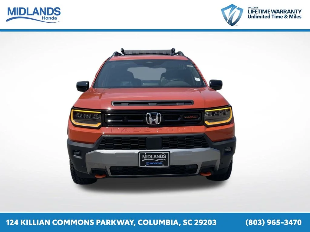 New 2026 Sunset Orange Honda TrailSport image 2