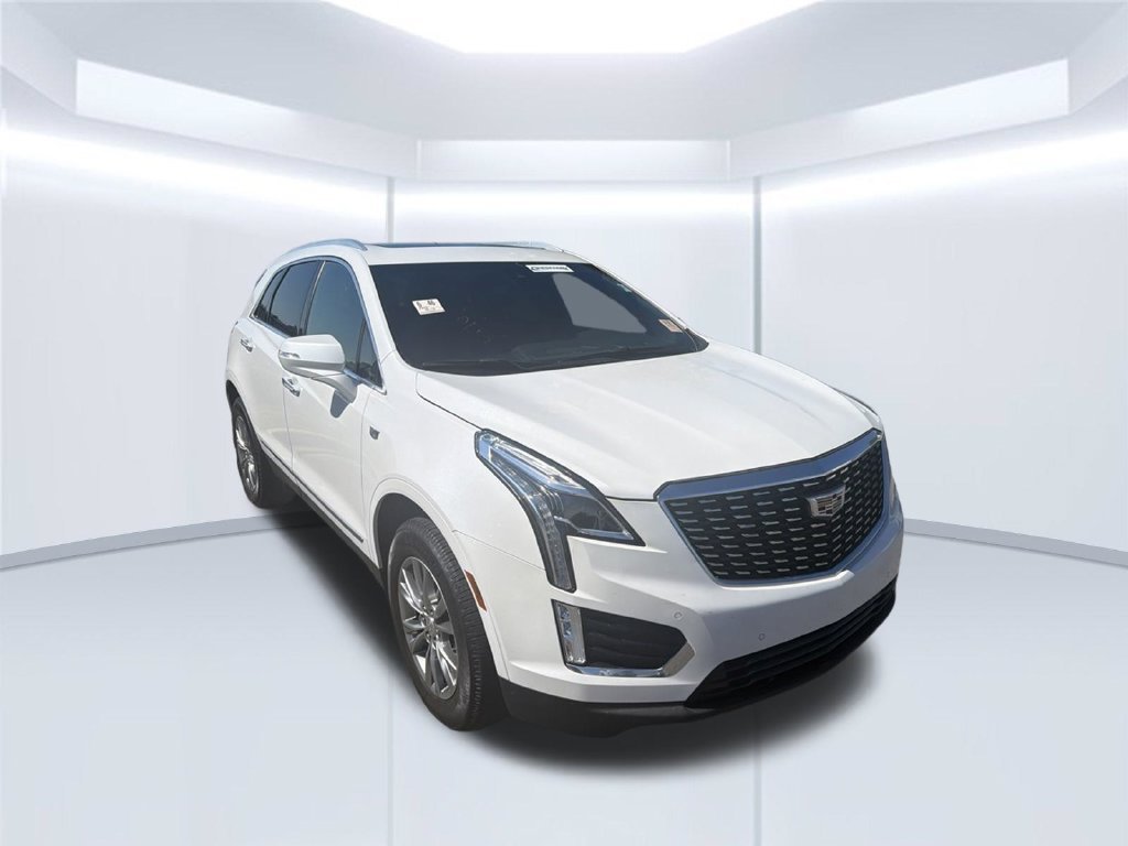 Used 2022 White Cadillac Premium Luxury image 2