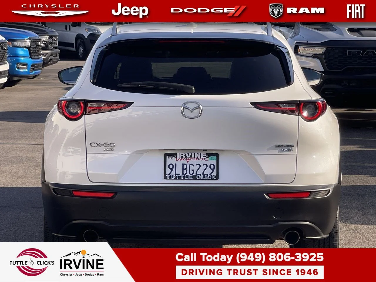 Used 2024 Snowflake White Pearl Mica Mazda 2.5 Turbo Premium Package image 14