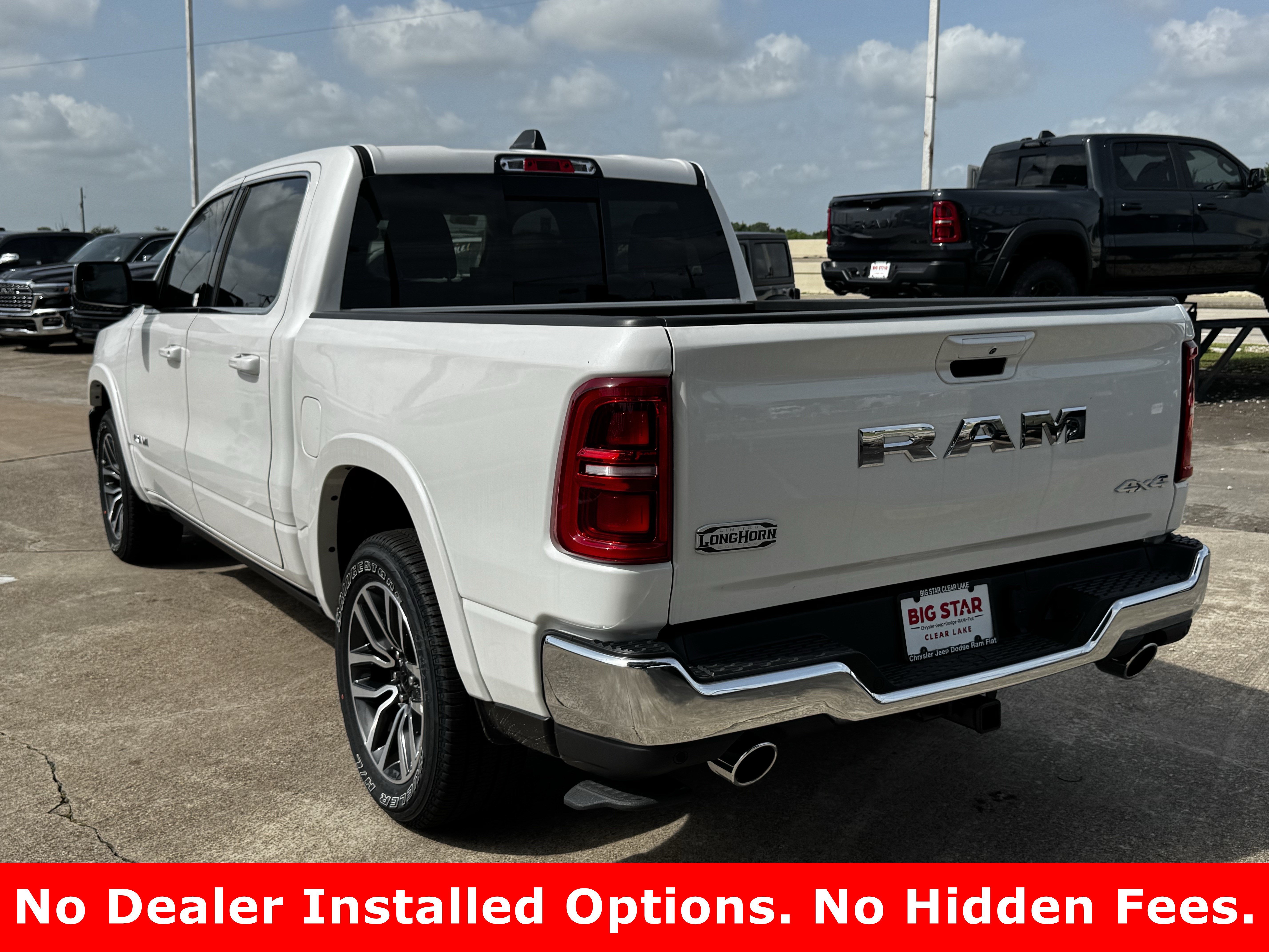 New 2026 Ivory White Tri-Coat Pearl-Coat Exterior Paint RAM Longhorn image 7