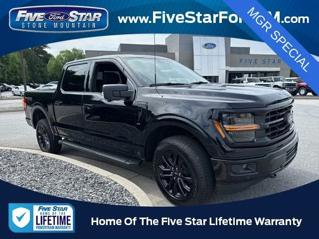 New 2026 Agate Black Metallic Ford XLT image 2