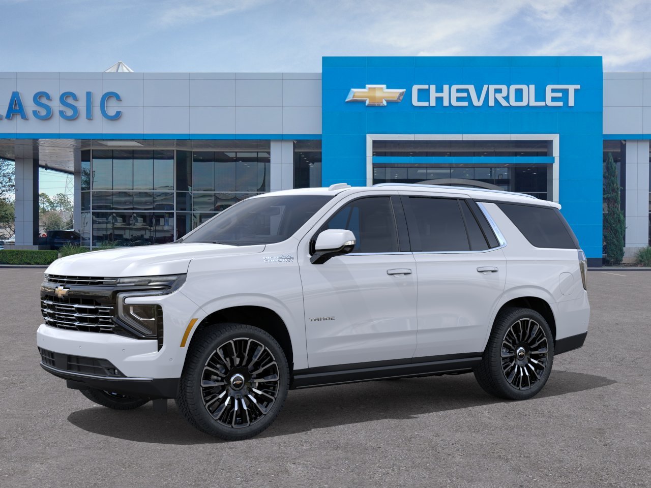 2026 Chevrolet Tahoe High Country White at Classic Elite Chevrolet Hwy 6