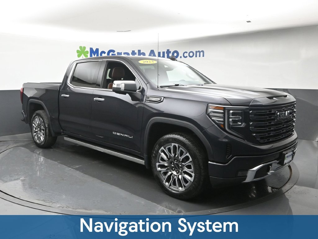 Used 2023 Silver GMC Denali Ultimate image 2