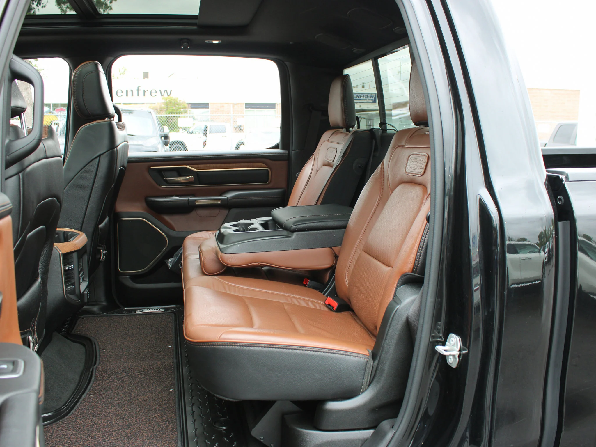 Certified Used 2023 Black RAM Limited Longhorn * No Accidents | HEMI V8 | Apple CarPlay | Trailer Tow | Adaptive Cruise | Sunroof image 16