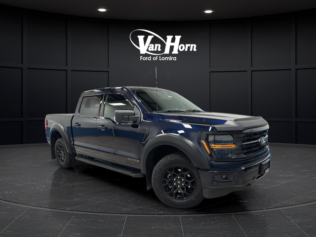 Used 2024 Antimatter Blue Metallic Ford XLT image 1