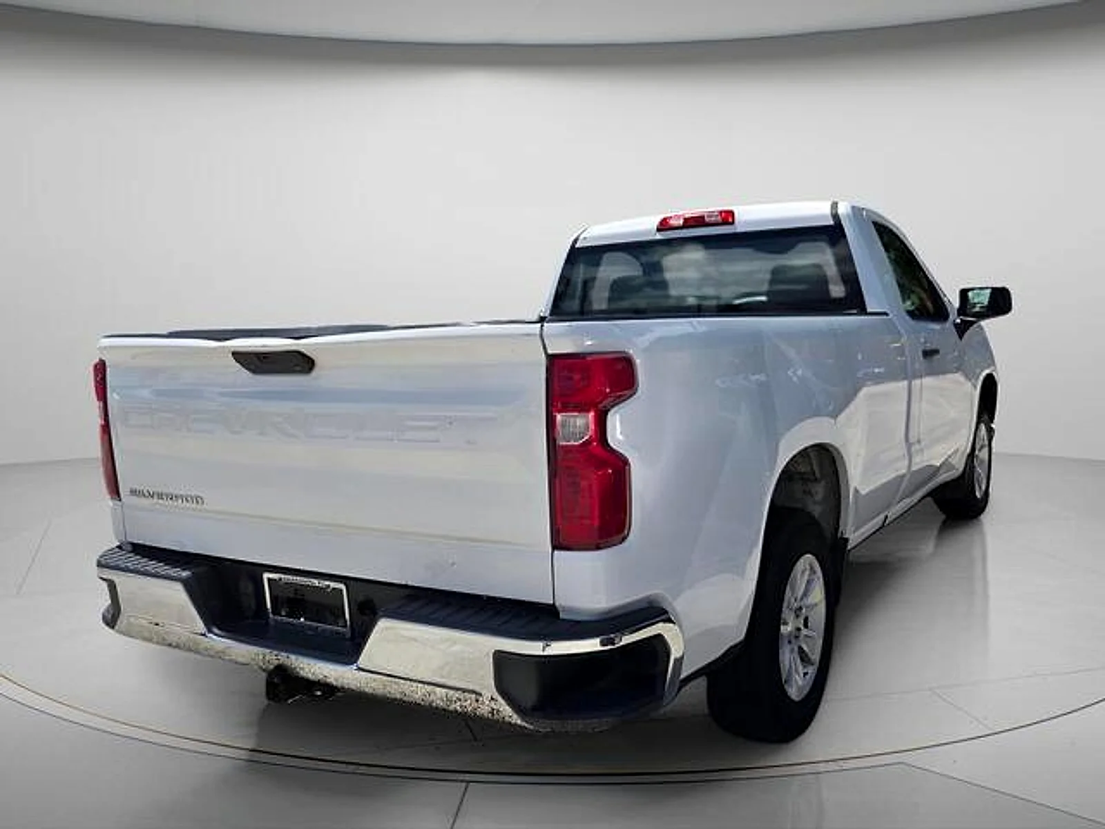 Used 2021 Summit White Chevrolet 2WD Regular Cab Long Bed WT image 6