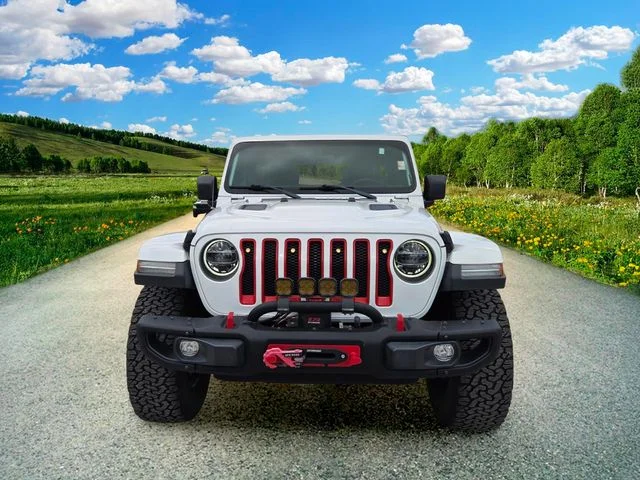 Used 2022 White Jeep Unlimited Rubicon image 8