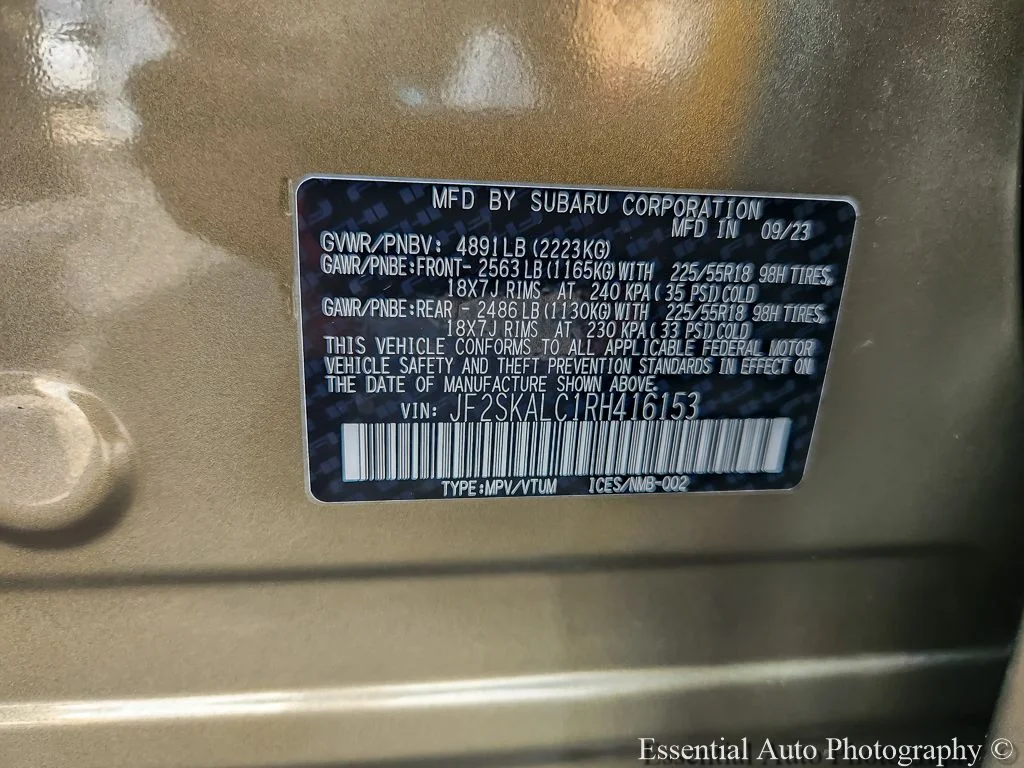Used 2024 Brown Subaru Limited image 25