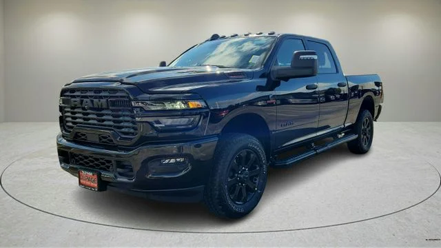 New 2026 Diamond Black Crystal Pearlcoat RAM Big Horn image 2