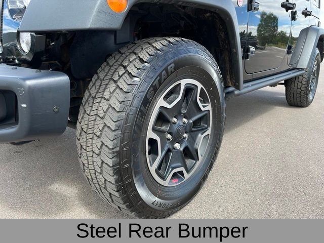 Used 2015 Black Jeep Unlimited Rubicon image 12