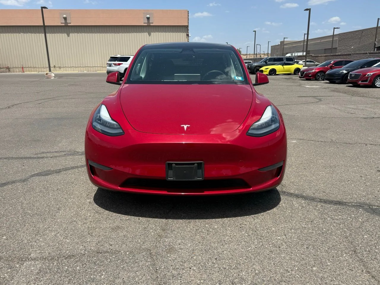 Used 2020 Tesla Model Y Long Range with VIN 5YJYGDEE2LF048437 for sale in Scottsdale, AZ