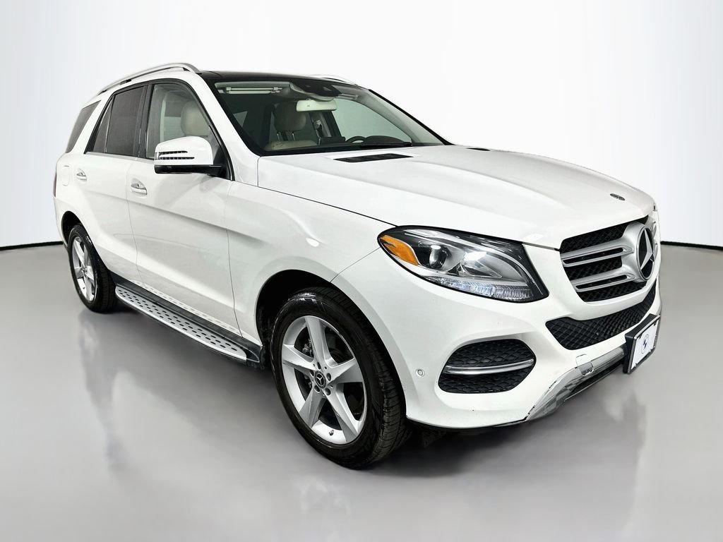 Used 2018 Polar White Mercedes-Benz GLE 350 image 3