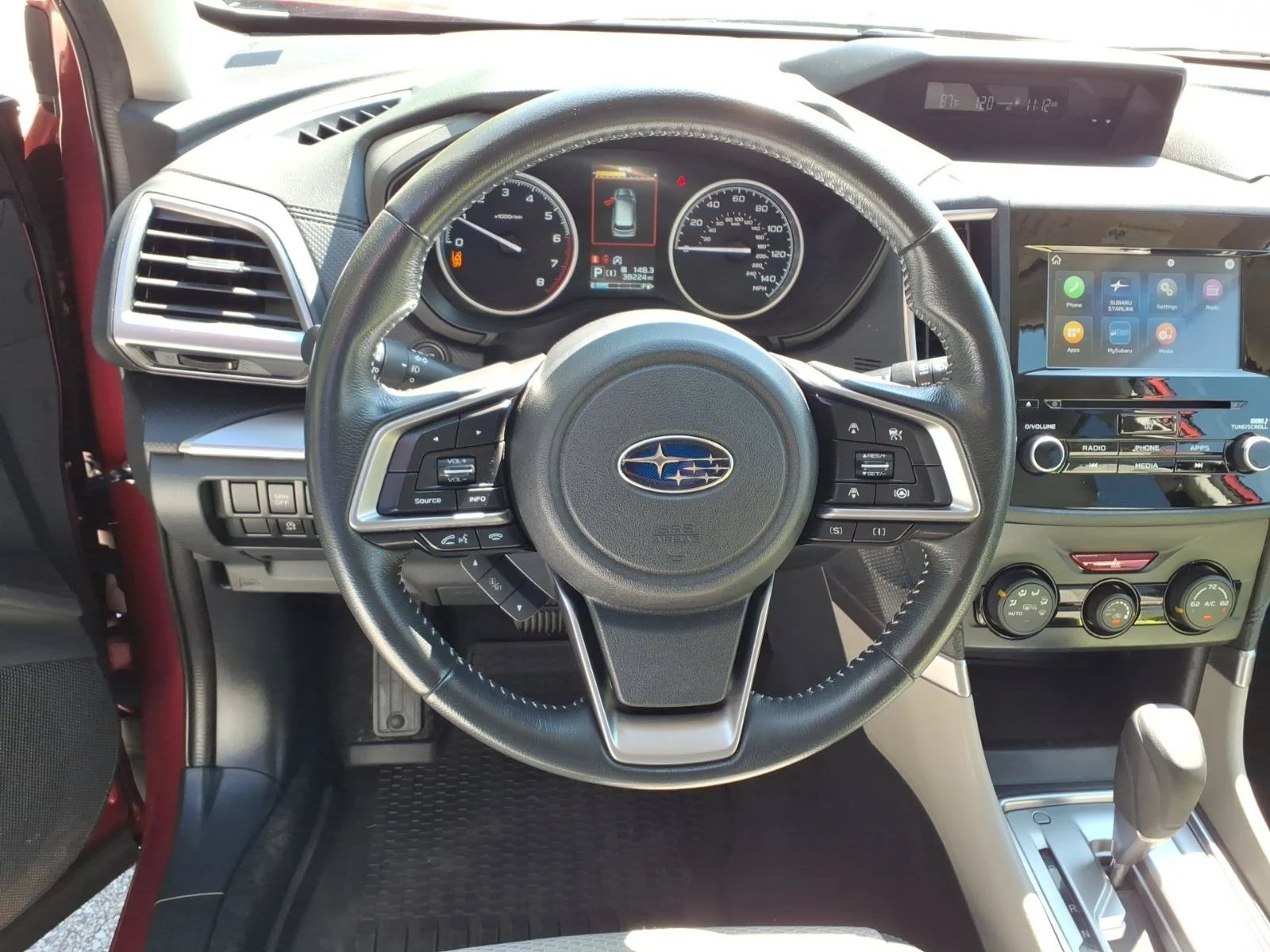 Used 2022 Crimson Red Pearl Subaru Premium image 7
