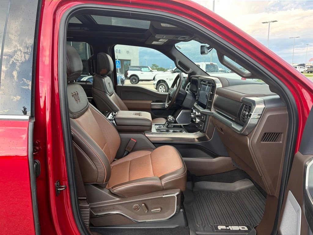 Certified Used 2025 Rapid Red Metallic Tinted Clearcoat Ford King Ranch image 23